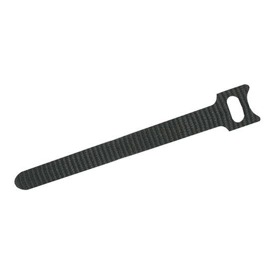Tépőzáras vezetékkötegelő 330x12mm Fekete Tépőzáras vezetékkötegelő 330x12mm Fekete
