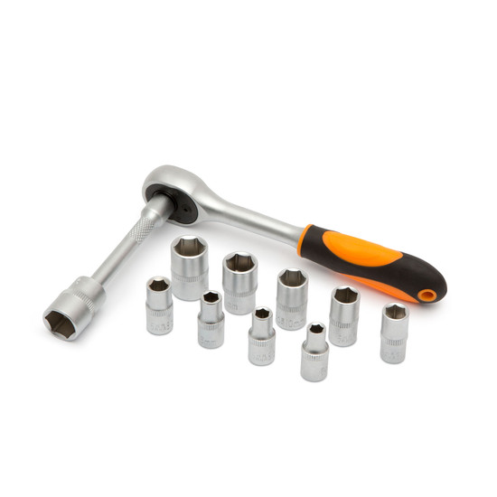 Dugókulcs készlet - 1/4" - 12 db Dugókulcs készlet - 1/4" - 12 db