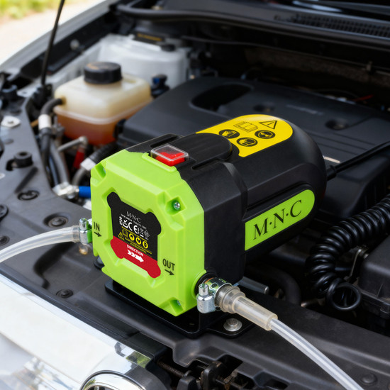 Elektromos olajszivattyú - motorolajhoz, gázolajhoz, hűtőfolyadékhoz - 12V - 60W