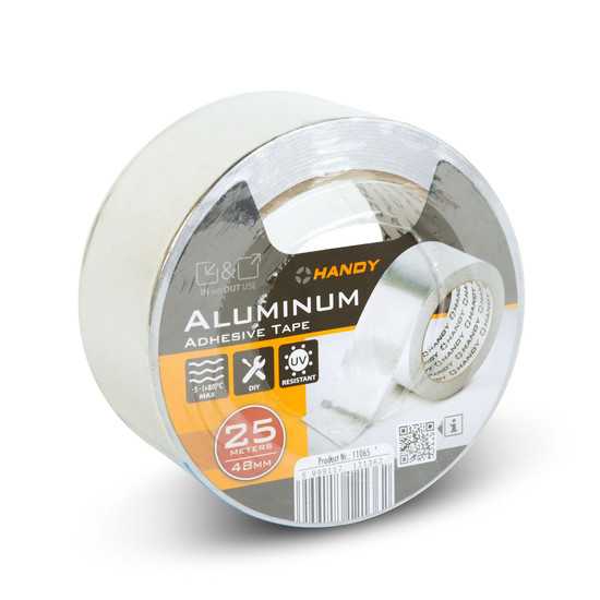 Alumínium ragasztószalag - akril - 25 m x 48 mm - 30 mikron Alumínium ragasztószalag - akril - 25 m x 48 mm - 30 mikron