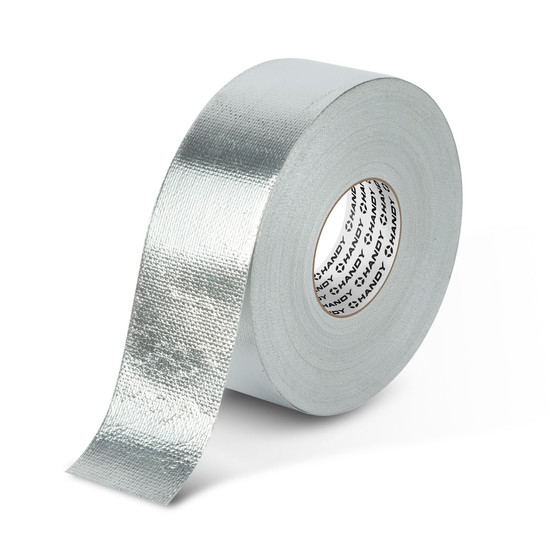 Alumínium ragasztószalag - üvegszálas - akril - 50 m x 50 mm - 150 mikron - lángálló Alumínium ragasztószalag - üvegszálas - akril - 50 m x 50 mm - 150 mikron - lángálló