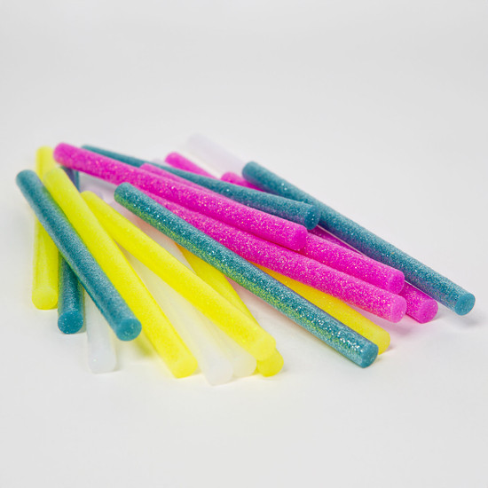 Ragasztórúd - 7 x 100 mm - Fluoreszkáló színes - 20 db / csomag Ragasztórúd - 7 x 100 mm - Fluoreszkáló színes - 20 db / csomag