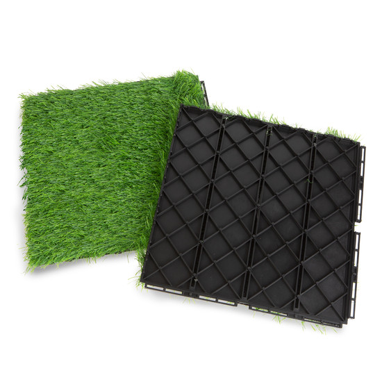 Műfű padlóburkolat - 30 x 30 cm - 6 db / csomag Műfű padlóburkolat - 30 x 30 cm - 6 db / csomag