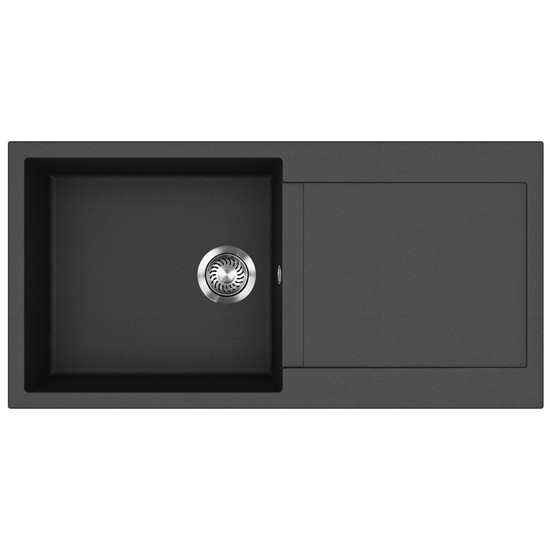 EVIDO Cubo XL 6S gránit mosogató, 1000 x 500 mm, antracit