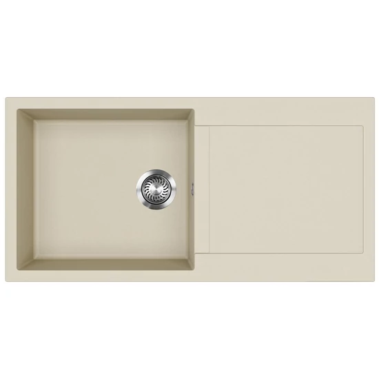 EVIDO CUBO XL 6 S gránit mosogató, 1000 x 500 mm, bézs