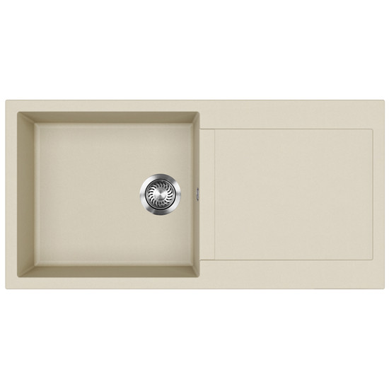 EVIDO Cubo XL 6S gránit mosogató, 1000 x 500 mm, bézs