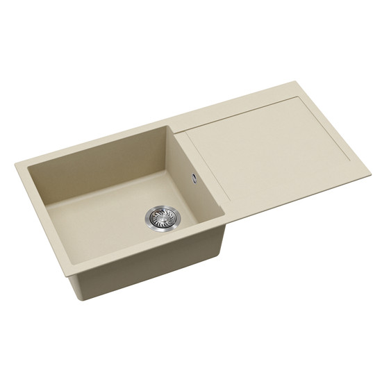 EVIDO Cubo XL 6S gránit mosogató, 1000 x 500 mm, bézs EVIDO Cubo XL 6S gránit mosogató, 1000 x 500 mm, bézs