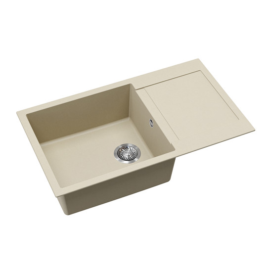 EVIDO Cubo XL 6S compact gránit mosogató, 860 x 500 mm, bézs EVIDO Cubo XL 6S compact gránit mosogató, 860 x 500 mm, bézs