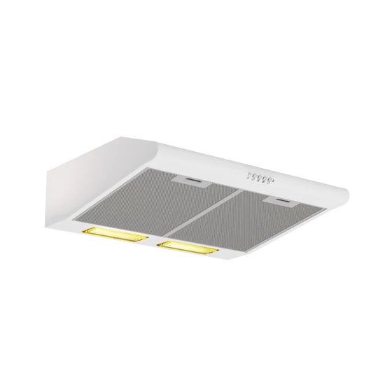 SILVERLINE LYKIA 1200 hagyományos páraelszívó, 60 cm, hátsó kivezetés, fehér