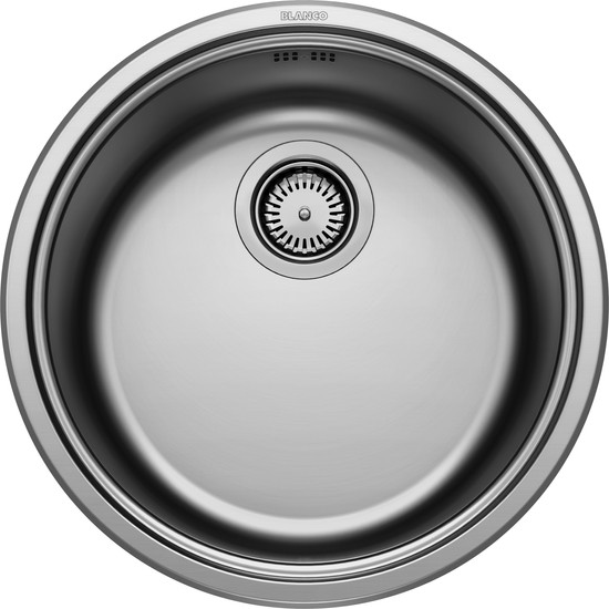 Mosogató BLANCO RONDOSOL mosogatótálca, fényezett rozsdamentes acél (217871 mos+212945 lef) Mosogató BLANCO RONDOSOL mosogatótálca, fényezett rozsdamentes acél (217871 mos+212945 lef)