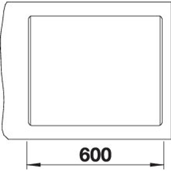 Mosogató Blanco DALAGO 6-F kávé exc.