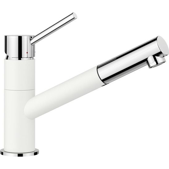 Csaptelep BLANCO KANO-S fehér / króm HD