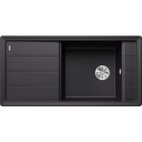 BLANCO FARON XL 6 S SILGRANIT mosogató, fekete