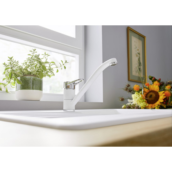 Csaptelep BLANCO WEGA II fekete / króm HD