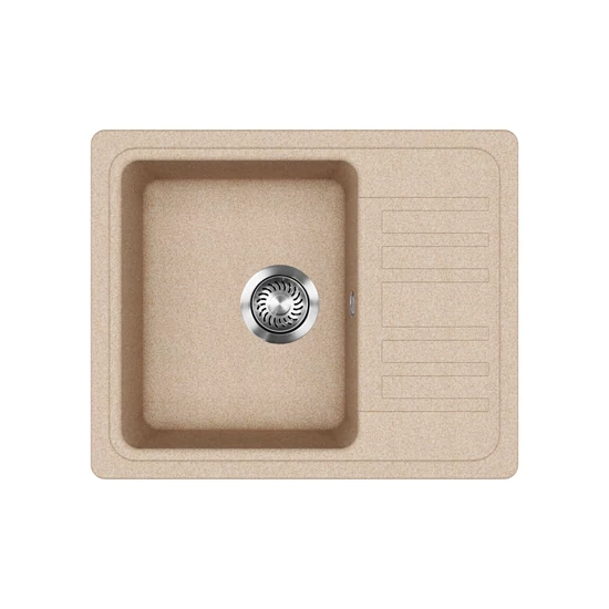 EVIDO HOME 45 S Compact gránit mosogató, 575 x 460 mm, avena