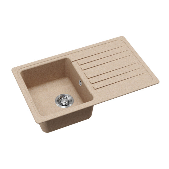 EVIDO Home 45S gránit mosogató, 765 x 460mm, avena EVIDO Home 45S gránit mosogató, 765 x 460mm, avena