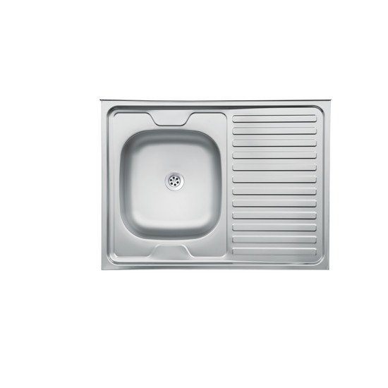 Mosogató LIV S-220 Teletetős Egymedence+csepptálca 60x80 1,5" szifon Mosogató LIV S-220 Teletetős Egymedence+csepptálca 60x80 1,5" szifon