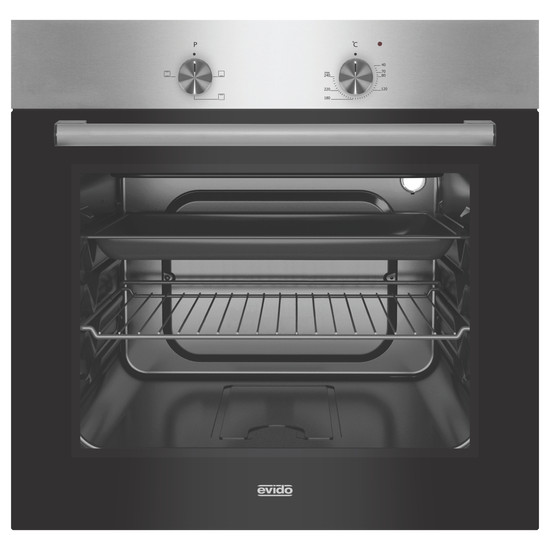 EVIDO PRIMO 62X statikus sütő,inox/fek EVIDO PRIMO 62X statikus sütő,inox/fek