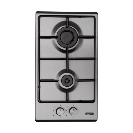 EVIDO DOMINO-G 32X,gáz főzőlap,30cm,inox