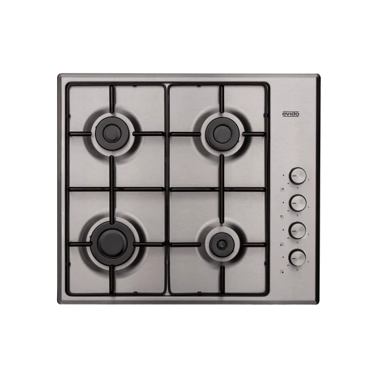 EVIDO VALEO 60SX gáz főzőlap,inox,60cm