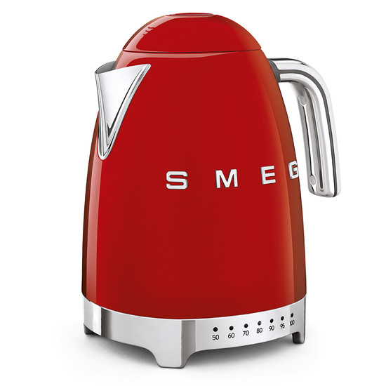SMEG VÍZFORRALÓ, retro, állítható hőmérséklet, piros SMEG VÍZFORRALÓ, retro, állítható hőmérséklet, piros