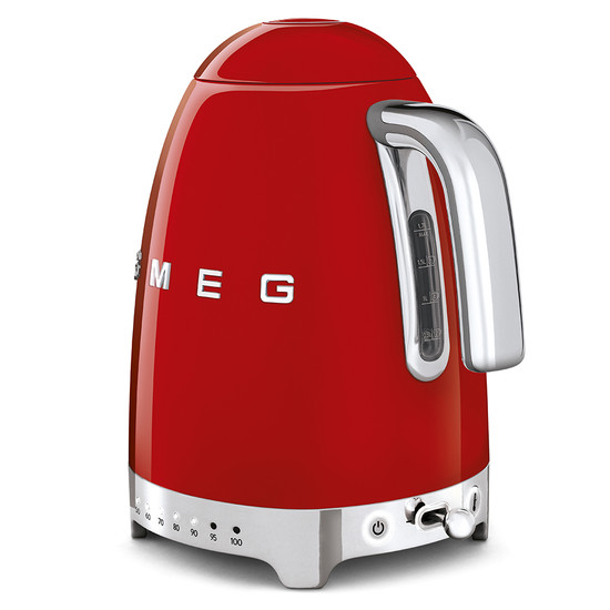 SMEG VÍZFORRALÓ, retro, állítható hőmérséklet, piros SMEG VÍZFORRALÓ, retro, állítható hőmérséklet, piros