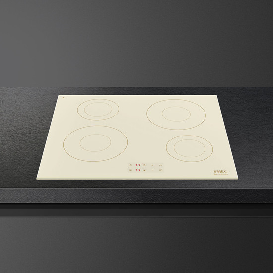 SMEG INDUKCIÓS FŐZŐLAP, Universal design, 60 cm, 4 főzőzóna, bézs SMEG INDUKCIÓS FŐZŐLAP, Universal design, 60 cm, 4 főzőzóna, bézs