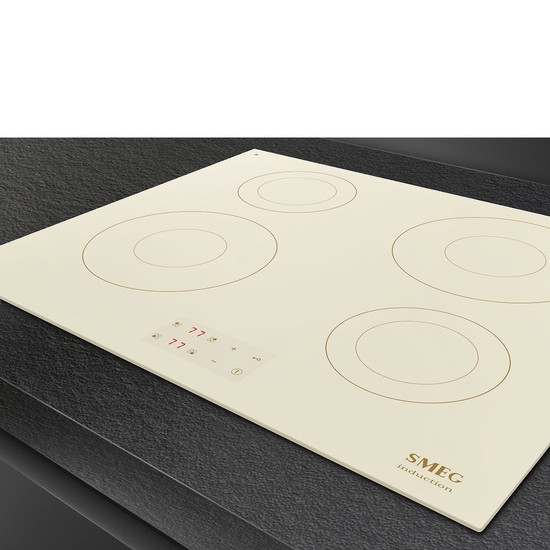 SMEG INDUKCIÓS FŐZŐLAP, Universal design, 60 cm, 4 főzőzóna, bézs SMEG INDUKCIÓS FŐZŐLAP, Universal design, 60 cm, 4 főzőzóna, bézs