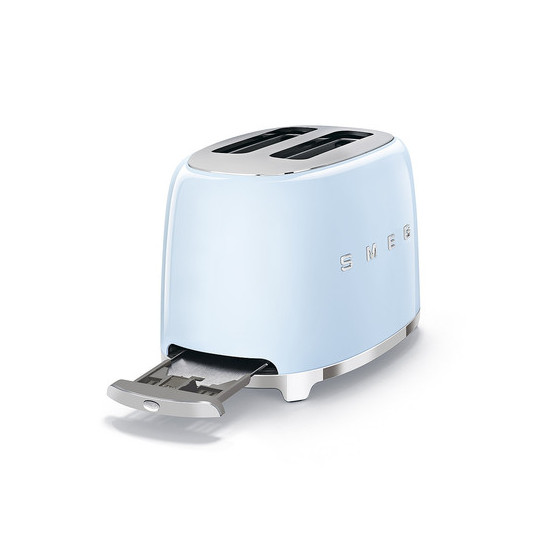 SMEG KENYÉRPIRÍTÓ, retro, 2 szeletes, világoskék
