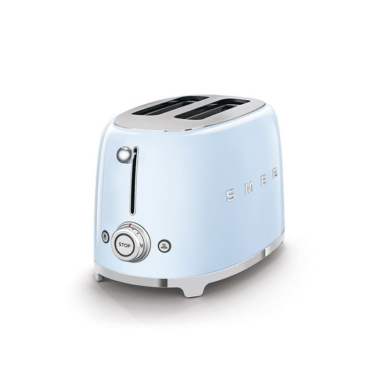 SMEG KENYÉRPIRÍTÓ, retro, 2 szeletes, világoskék
