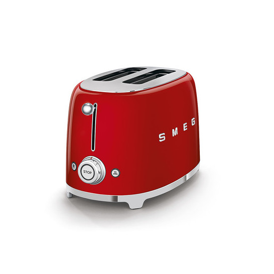 SMEG KENYÉRPIRÍTÓ, retro, 2 szeletes, piros SMEG KENYÉRPIRÍTÓ, retro, 2 szeletes, piros