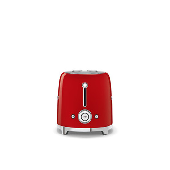 SMEG KENYÉRPIRÍTÓ, retro, 2 szeletes, piros