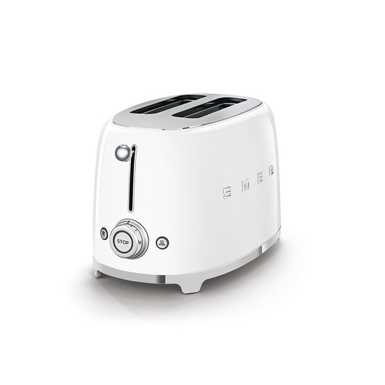 SMEG KENYÉRPIRÍTÓ, retro, 2 szeletes, fehér SMEG KENYÉRPIRÍTÓ, retro, 2 szeletes, fehér