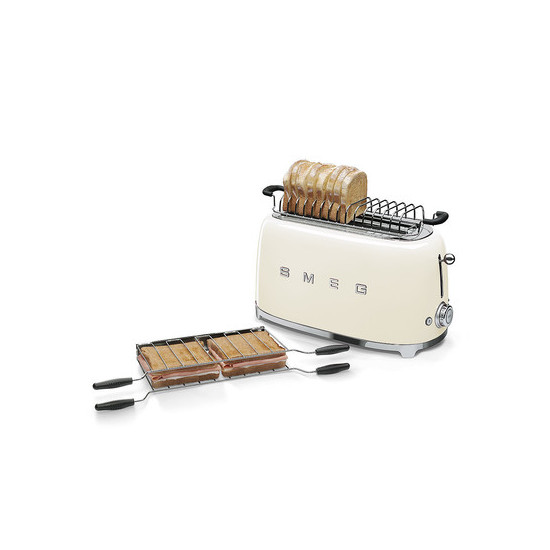 SMEG KENYÉRPIRÍTÓ, retro, 4 szeletes, bézs