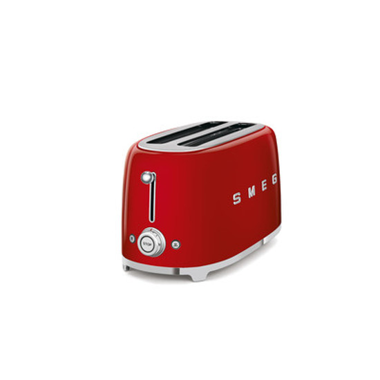 SMEG KENYÉRPIRÍTÓ, retro, 4 szeletes, piros SMEG KENYÉRPIRÍTÓ, retro, 4 szeletes, piros