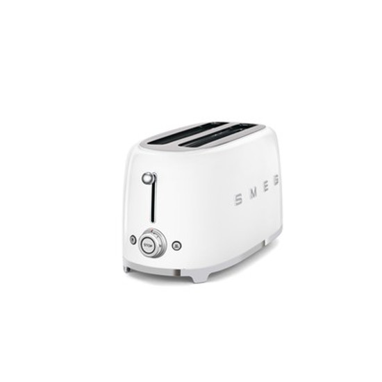 SMEG KENYÉRPIRÍTÓ, retro, 4 szeletes, fehér