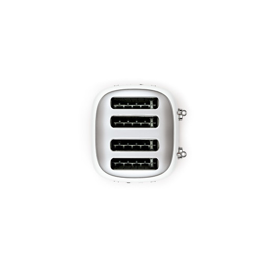 SMEG KENYÉRPIRÍTÓ, retro, 2x2 szeletes, fehér