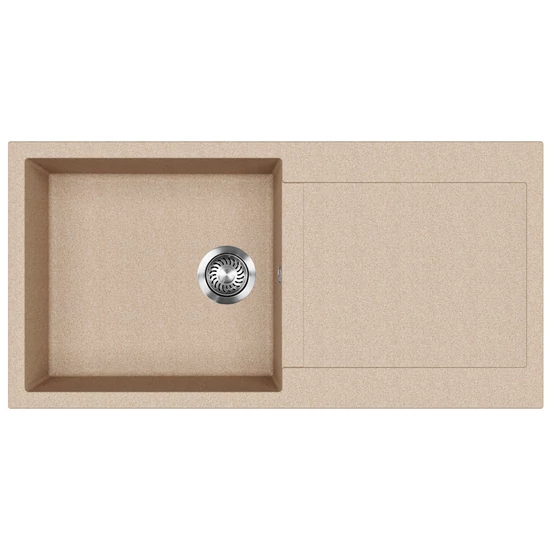 EVIDO CUBO XL 6 S gránit mosogató, 1000 x 500 mm, avena