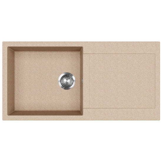 EVIDO Cubo XL 6S gránit mosogató, 1000 x 500 mm, avena