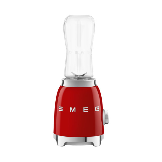SMEG KOMPAKT TURMIXGÉP, retro, piros - Extra palackkal