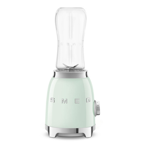SMEG KOMPAKT TURMIXGÉP, retro, világoszöld - Extra palackkal