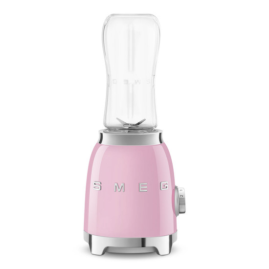 SMEG KOMPAKT TURMIXGÉP, retro, rózsaszín - Extra palackkal