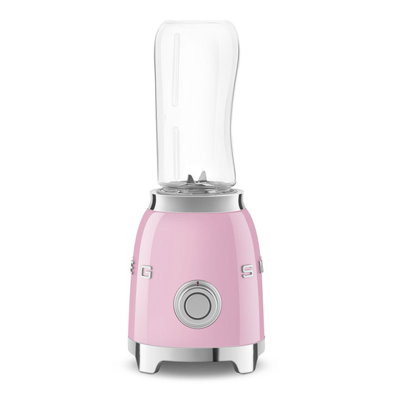 SMEG KOMPAKT TURMIXGÉP, retro, rózsaszín - Extra palackkal