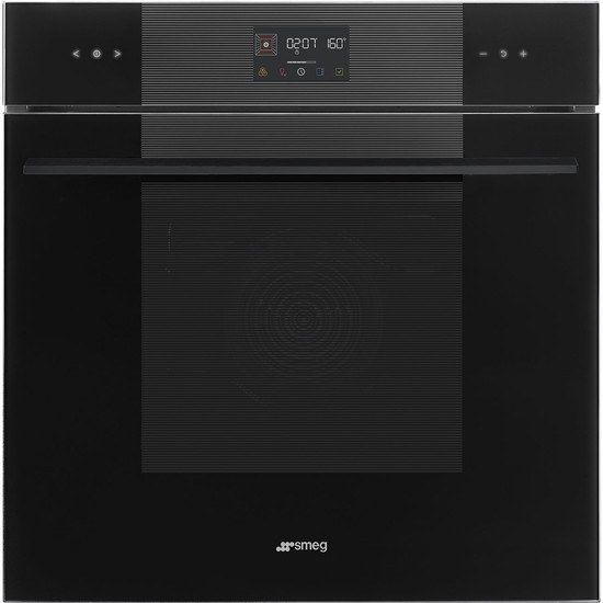SMEG HŐLÉGKEVERÉSES SÜTŐ, Linea design, Galileo, 60 cm, ES LCD, mélyfekete üveg SMEG HŐLÉGKEVERÉSES SÜTŐ, Linea design, Galileo, 60 cm, ES LCD, mélyfekete üveg
