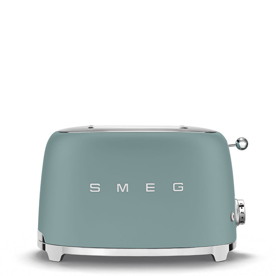 SMEG KENYÉRPIRÍTÓ, retro, 2 szeletes, matt smaragdzöld SMEG KENYÉRPIRÍTÓ, retro, 2 szeletes, matt smaragdzöld