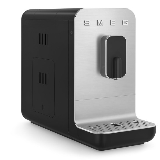 SMEG AUTOMATA KÁVÉFŐZŐ, Collezione design, matt fekete SMEG AUTOMATA KÁVÉFŐZŐ, Collezione design, matt fekete