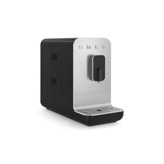 SMEG AUTOMATA KÁVÉFŐZŐ, Collezione design, matt fekete SMEG AUTOMATA KÁVÉFŐZŐ, Collezione design, matt fekete
