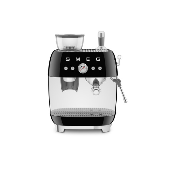 SMEG ŐRLŐVEL KOMBINÁLT ESPRESSO KÁVÉFŐZŐ, retro, fekete SMEG ŐRLŐVEL KOMBINÁLT ESPRESSO KÁVÉFŐZŐ, retro, fekete