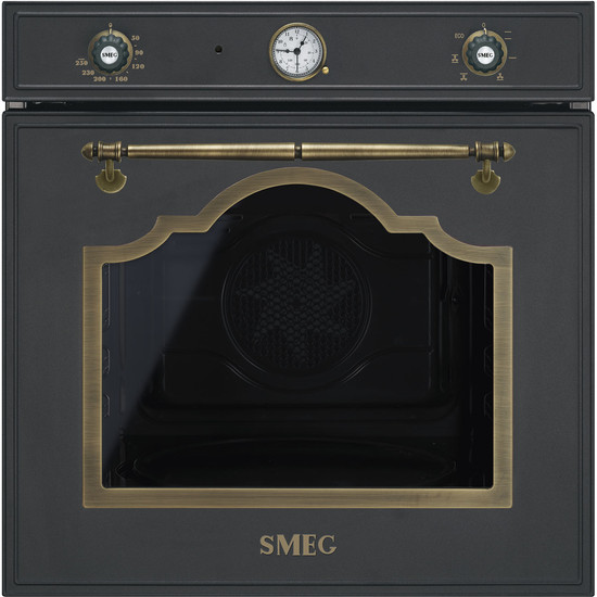 SMEG LÉGKEVERÉSES SÜTŐ, Cortina design, 60 cm, analóg, antracit SMEG LÉGKEVERÉSES SÜTŐ, Cortina design, 60 cm, analóg, antracit