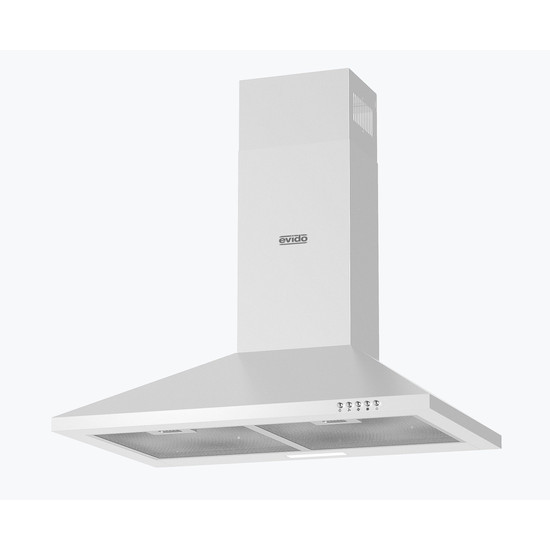 EVIDO TRICOL 60W fali páraelszívó, 60 cm, fehér EVIDO TRICOL 60W fali páraelszívó, 60 cm, fehér